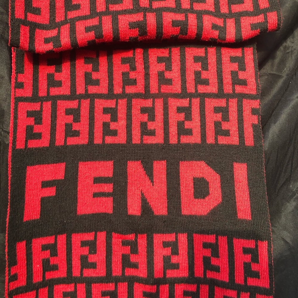 Rare Vintage FENDI Monogram Scarf